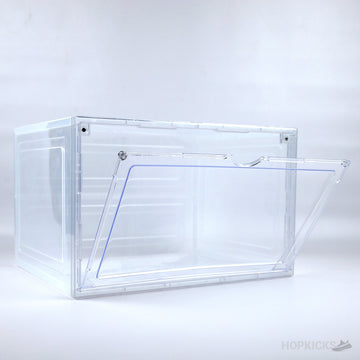 Clear Plastic Premium Stackable Shoe / Sneaker Display Box