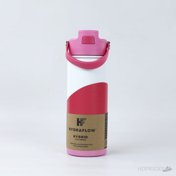 17-oz Color Block Hybrid Flipstraw Bottle Pink Rose