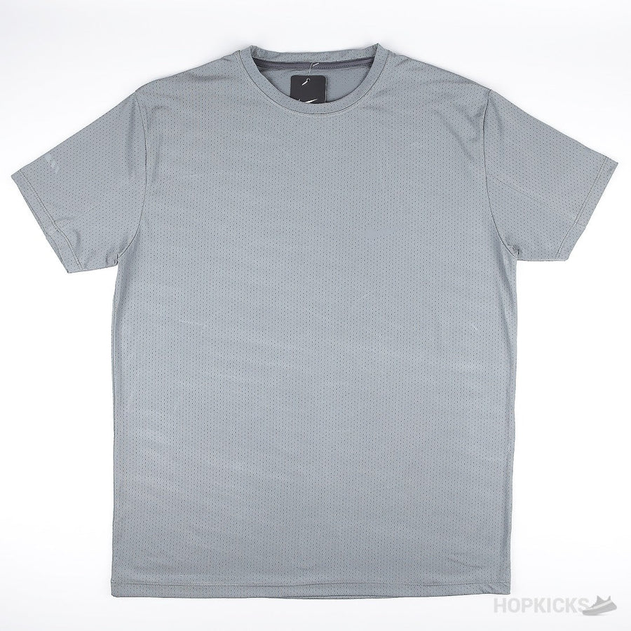 NK Light Grey Dry-Fit Sports Shirt
