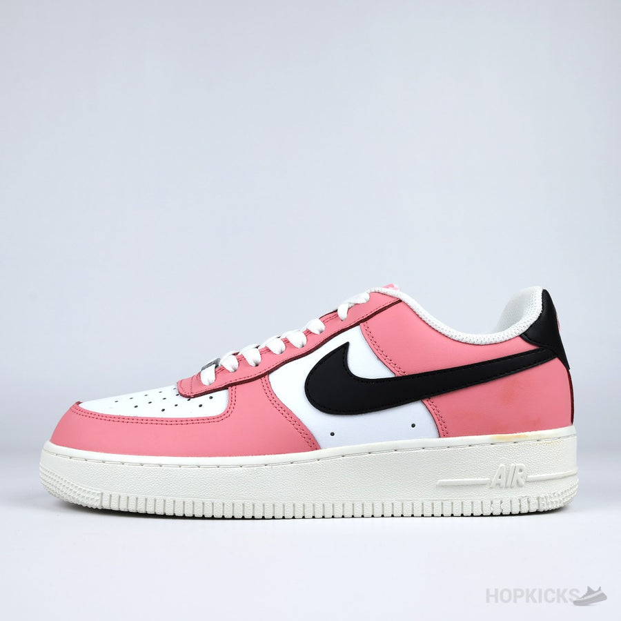 NK Air Force 1 Low "Barely Rose with Black Swoosh"