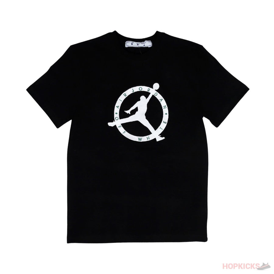 Off White Jordan Black Tee