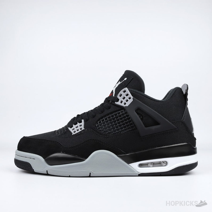 Air Jordan 4 Retro SE Black Canvas