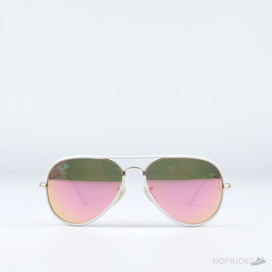 Ray-Ban Amber Glow Aviator (Premium Batch)