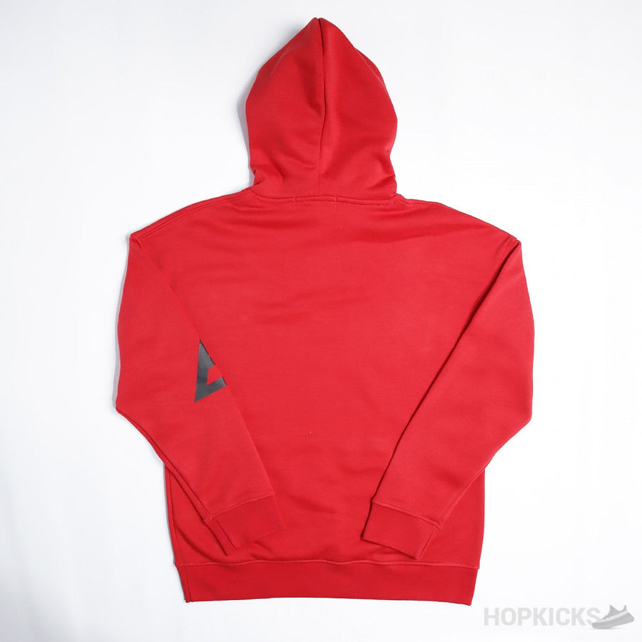 Givenchy Refracted Logo Red Black Hoodie
