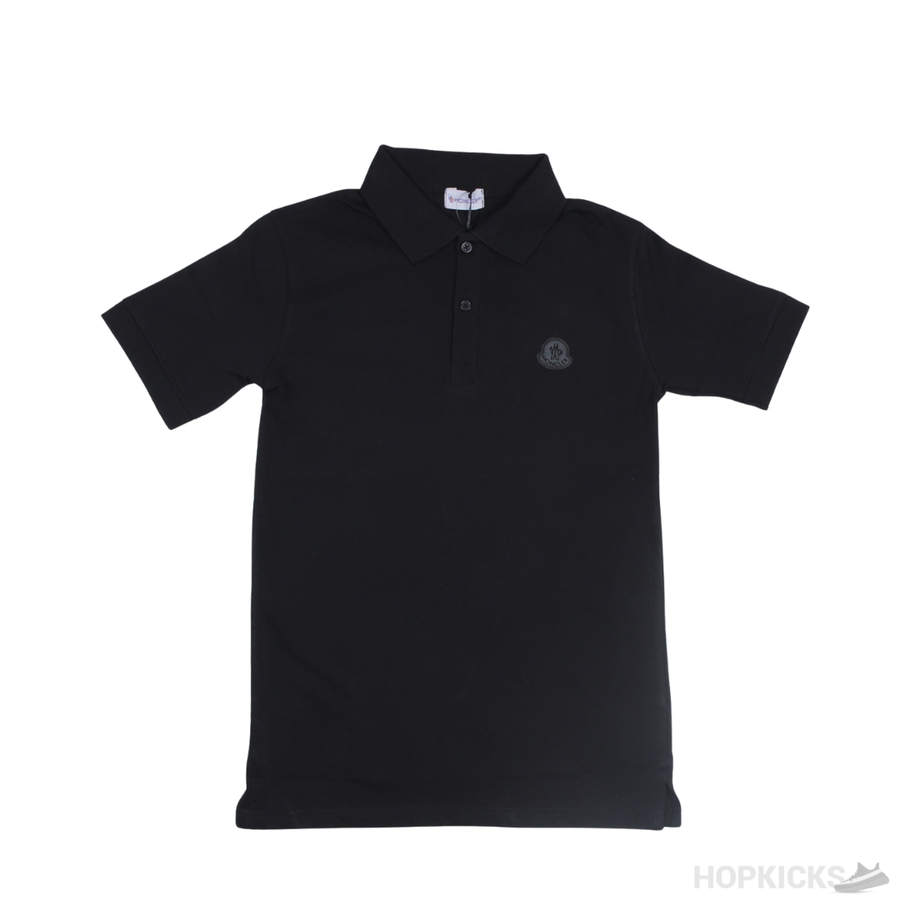 MNC Logo-Patch Cotton Polo T-Shirt