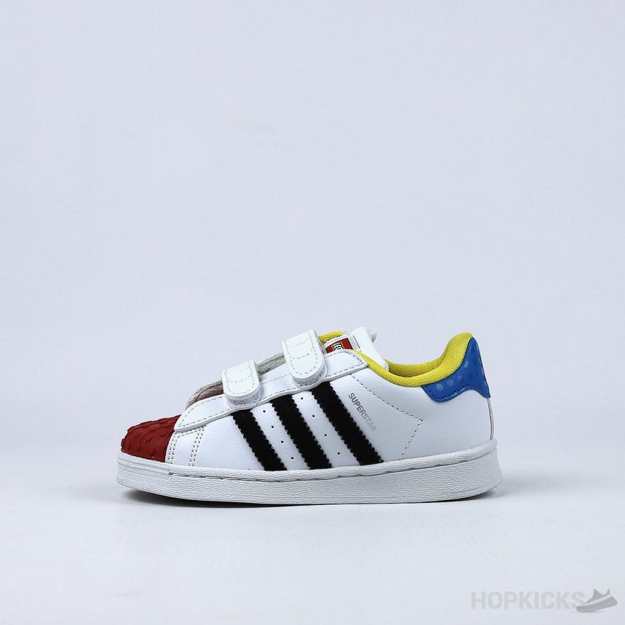 LEGO x Superstar CF I 'White Yellow Green'
