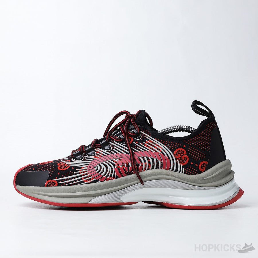 G.U.C.C.I Run Sneakers - Black Pink (Dot Perfect)