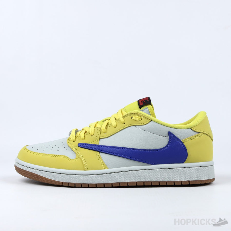 Jordan 1 Retro Low OG SP TS Canary (Premium Batch)