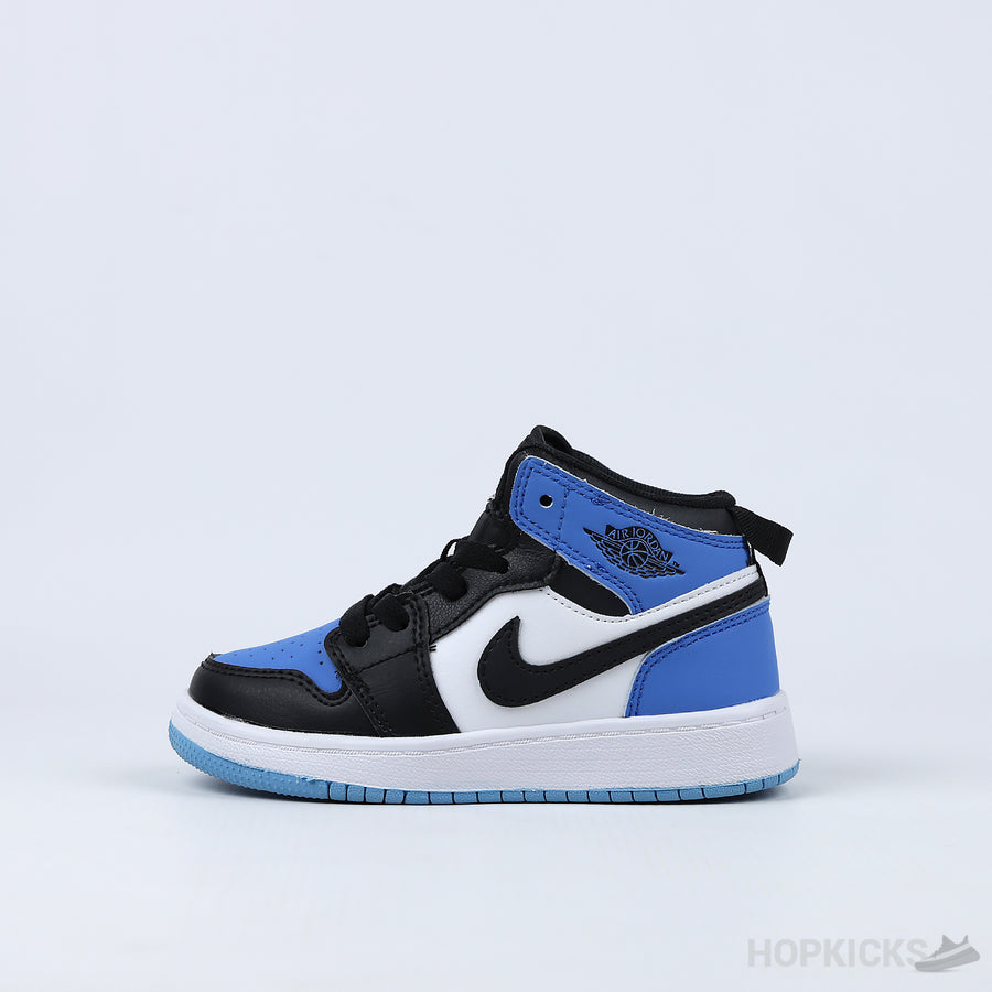 Kids Jordan 1 Retro High OG UNC Toe (Premium Plus Batch)