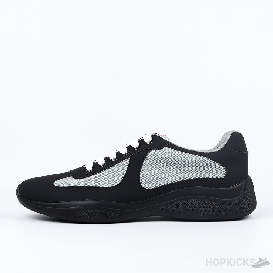PRD America's Cup Soft Rubber Black Sneakers (Premium Plus Batch)