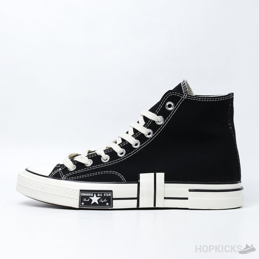 Converse Chuck Taylor All Star 70 Hi Remix Black Egret (Premium Batch)