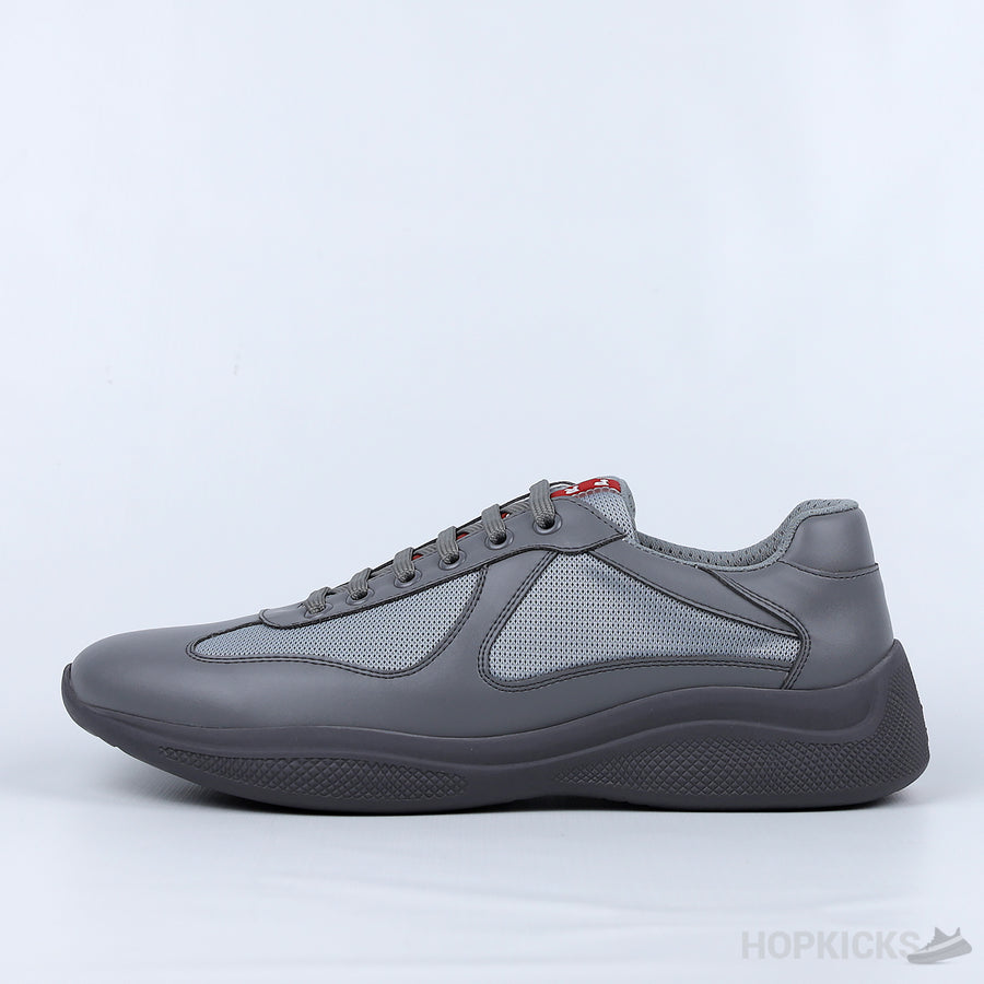 PRD America's Cup Soft Rubber Gray Sneakers (Premium Plus Batch)