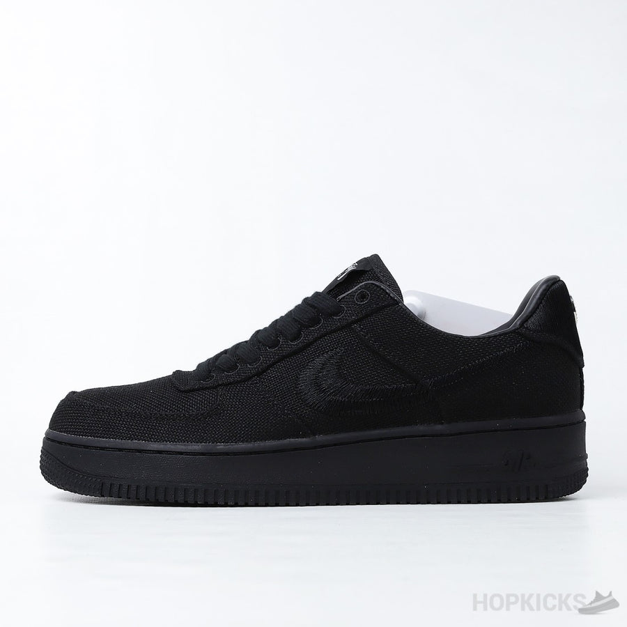 STU x NK Air Force 1 Low Black (Premium Plus Batch)
