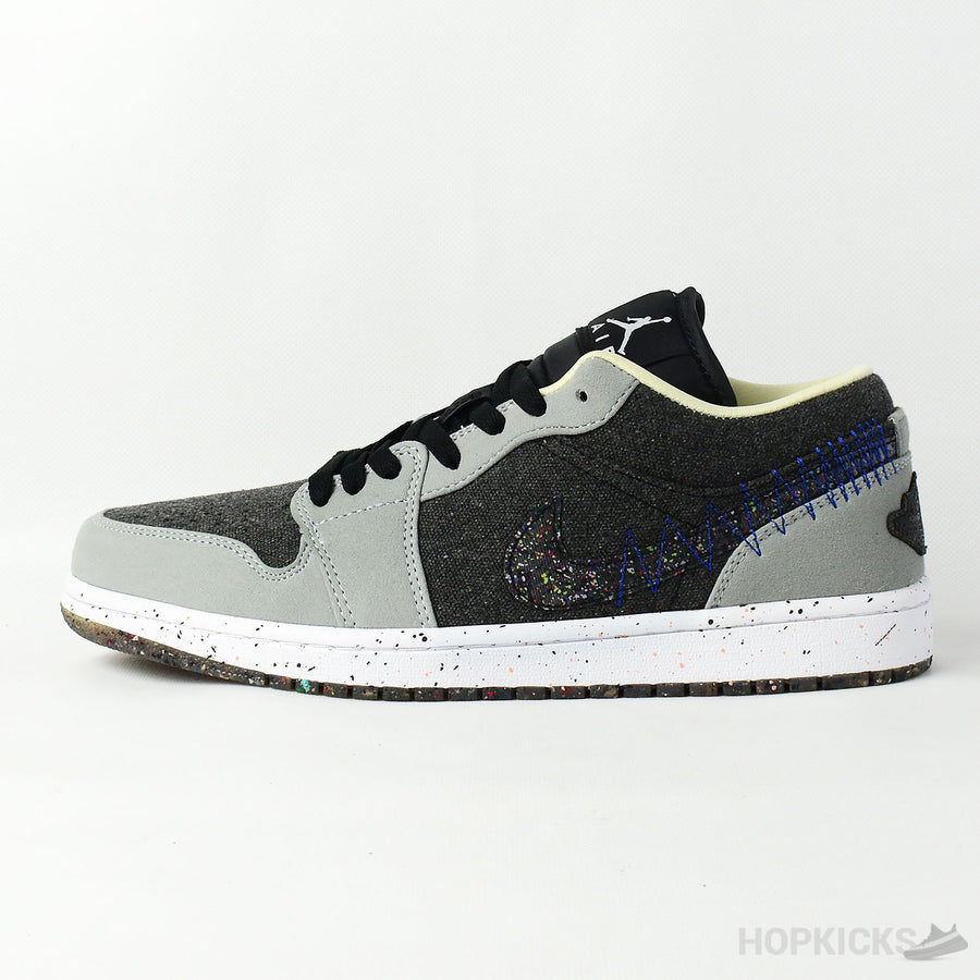 Jordan 1 Low SE Crater Black Grey
