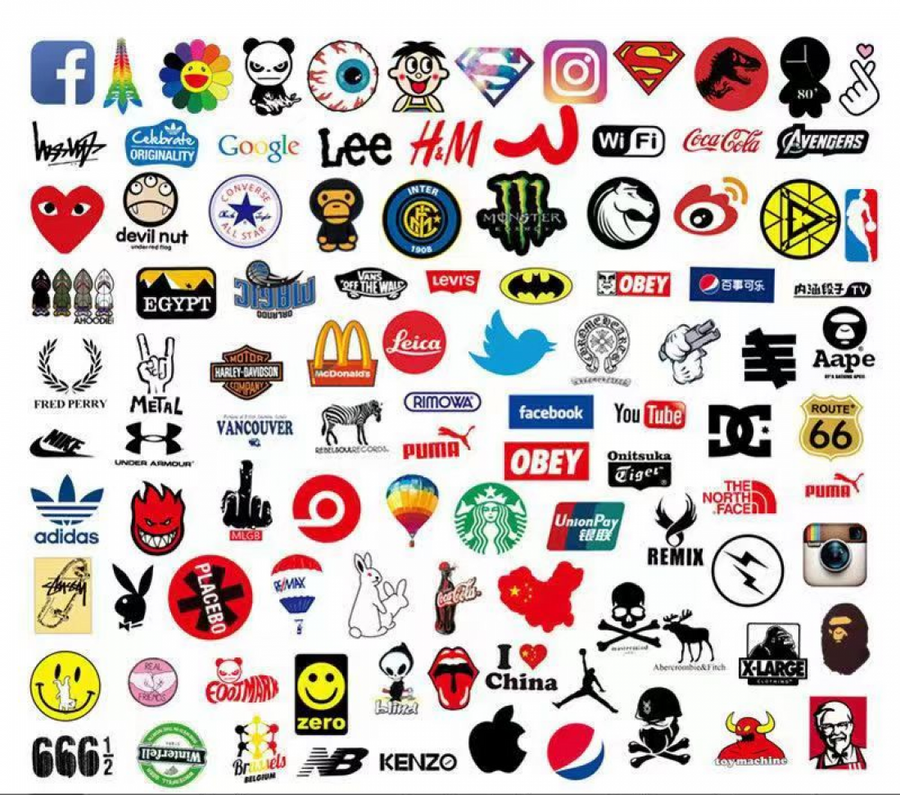 Mini Brands Logo Stickers 95 Plus Pcs (ST-4)
