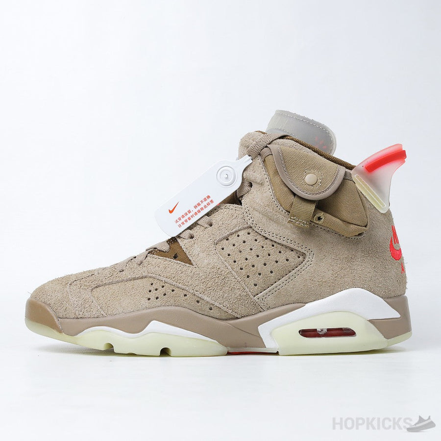 Travis Scott x Air Jordan 6 Retro 'Khaki'