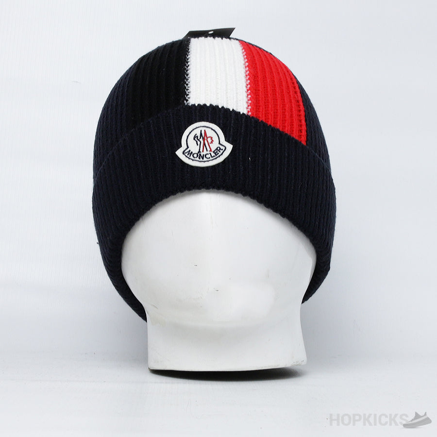 MNC Rib Knit Logo Beanie