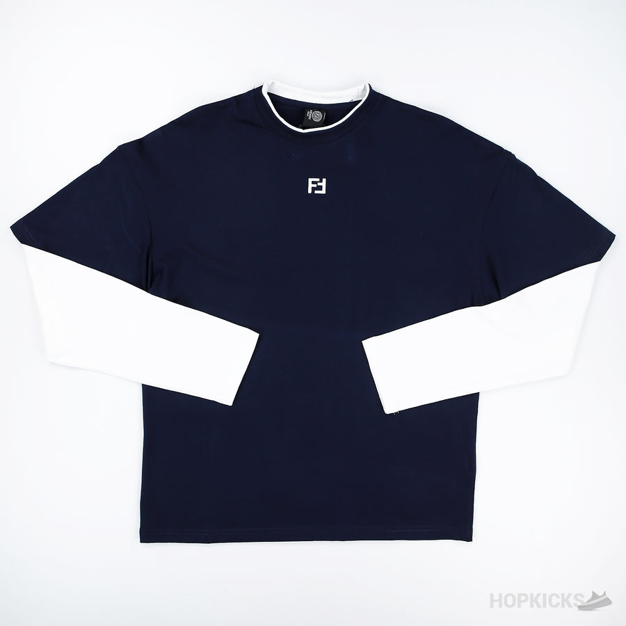 FND Blue Cotton T-shirt