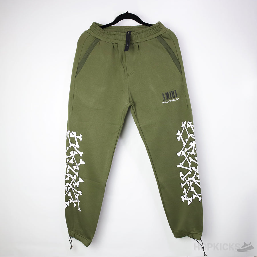 AMR Bones Olive Sweatpants