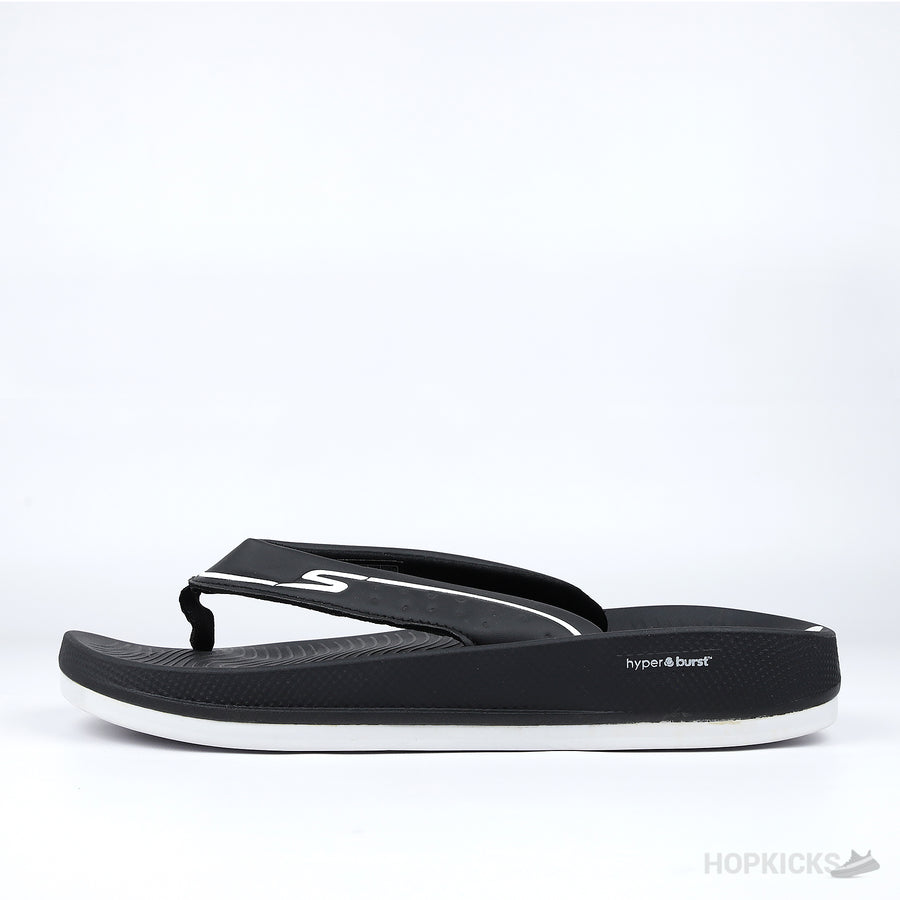 Skechers Hyper Burst Flip Flop Black