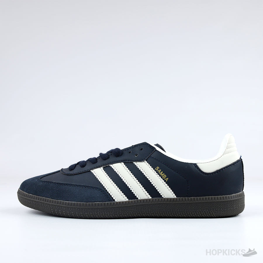Samba OG Black Blue Suede (Premium Batch)