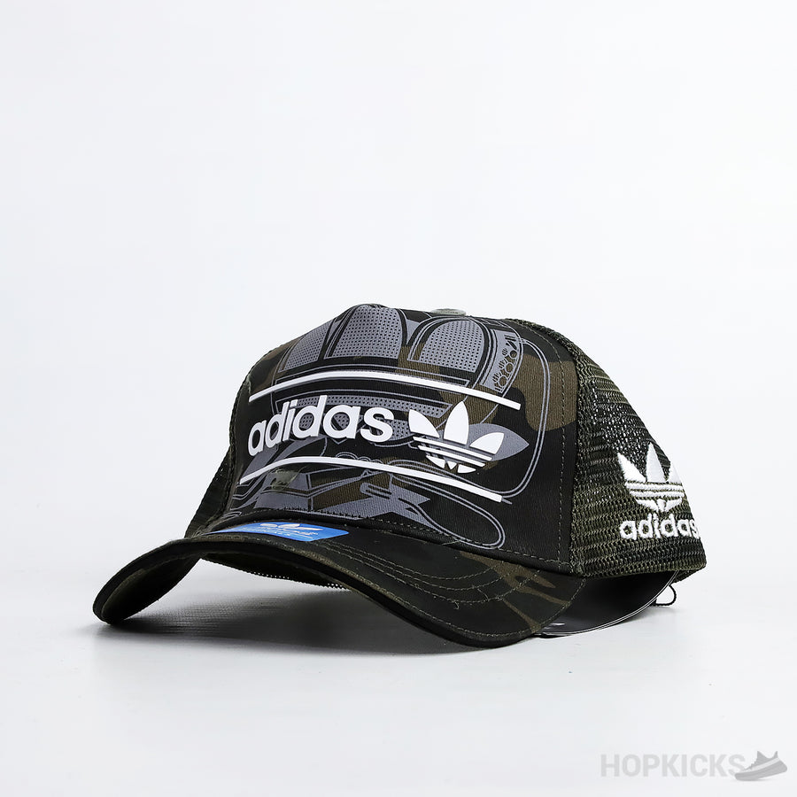 Adi Camo Trucker Cap