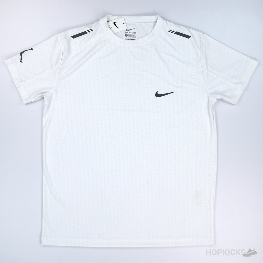 NK White Dry-Fit Sports Shirt