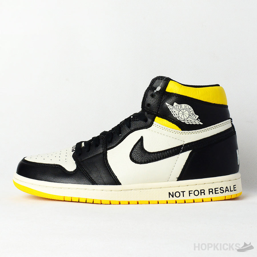 Jordan 1 Retro High Not for Resale Varsity Maize