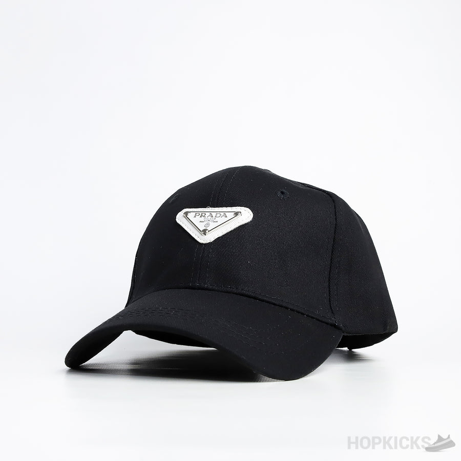 PRD Triangle White Logo Black Cap