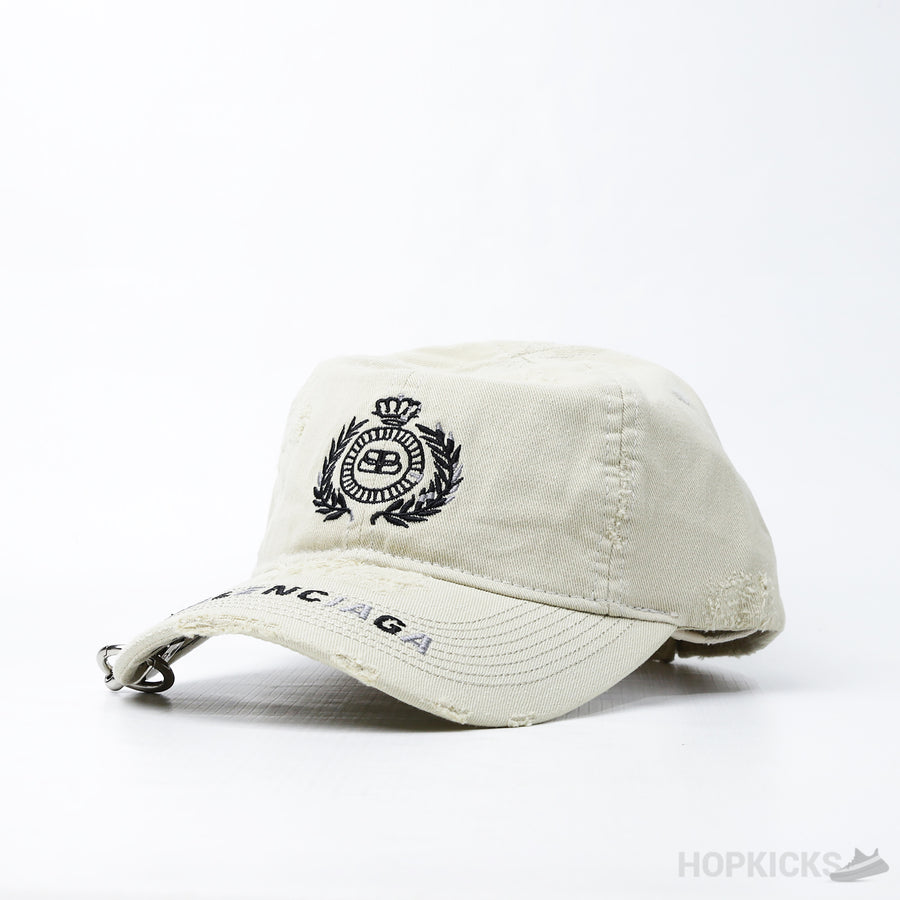 BLCG Logo Embroidered Beige Cap