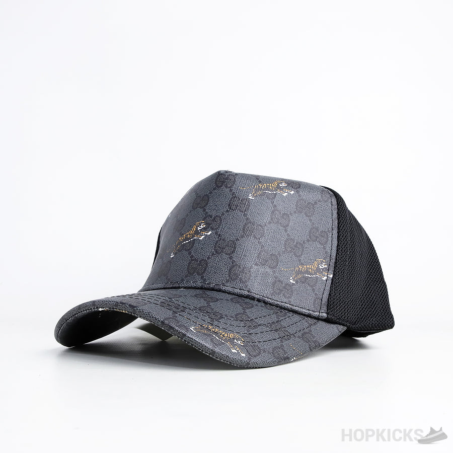 GCC Canvas Tiger Printed Cap