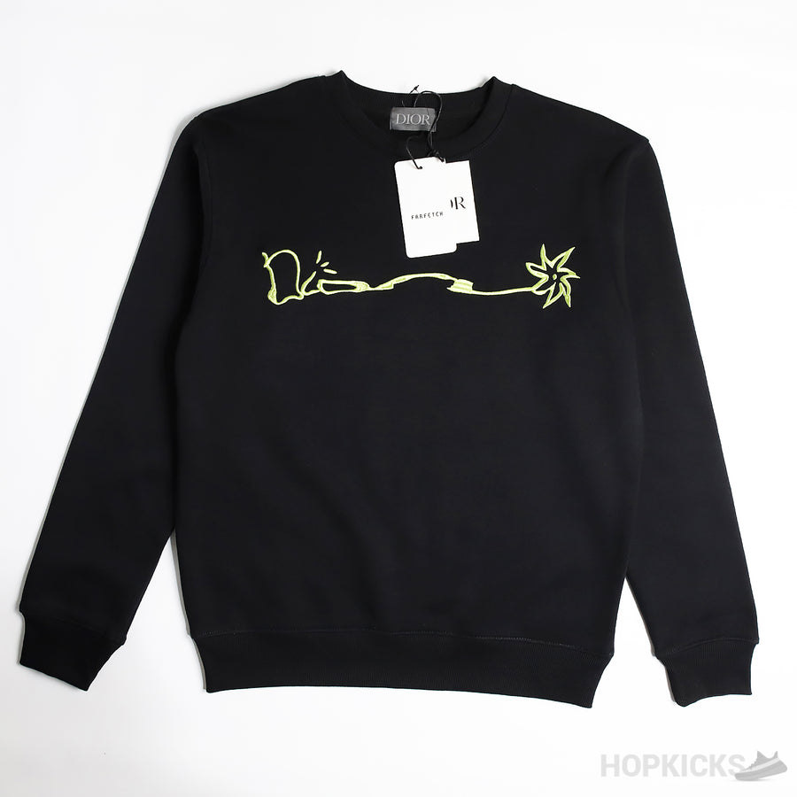 CD x Cactus Jack Oversized Sweatshirt Black