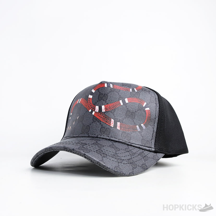 GCC Snake Jacquard Mesh Cap