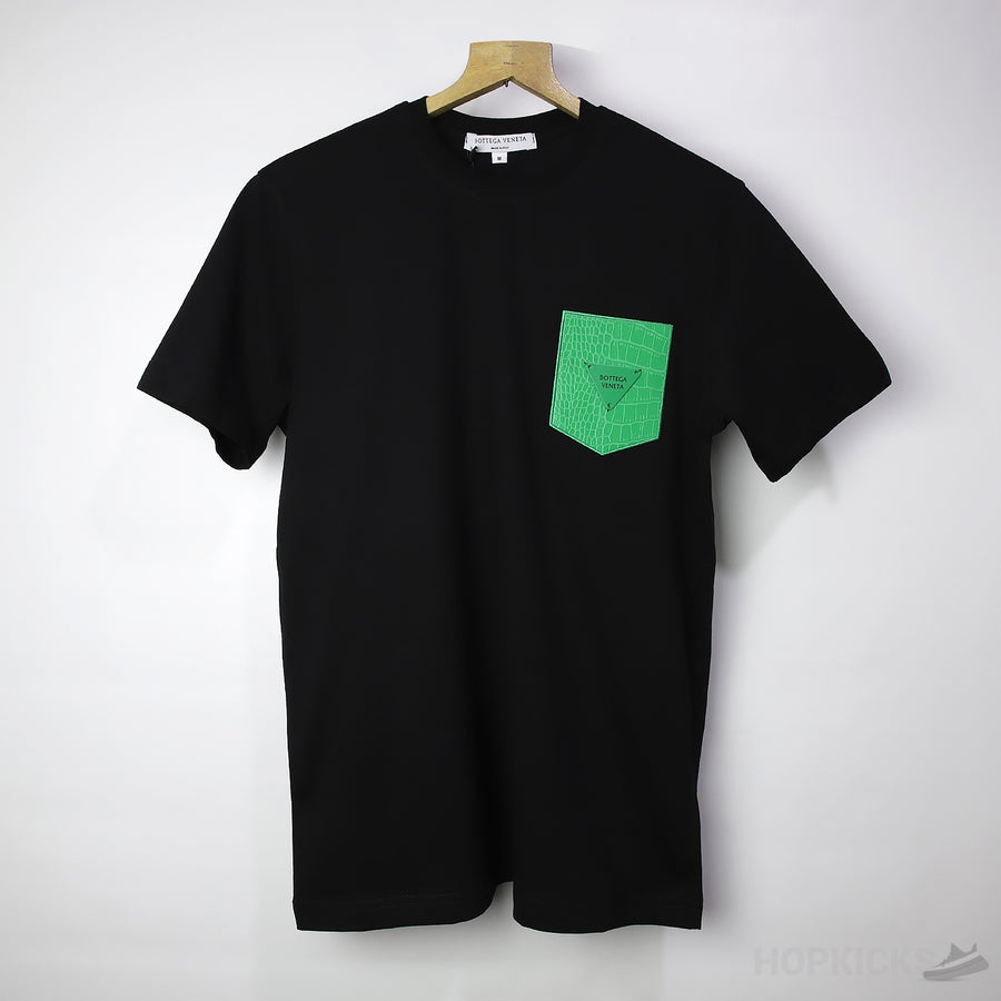 BV Green Logo Black T-Shirt
