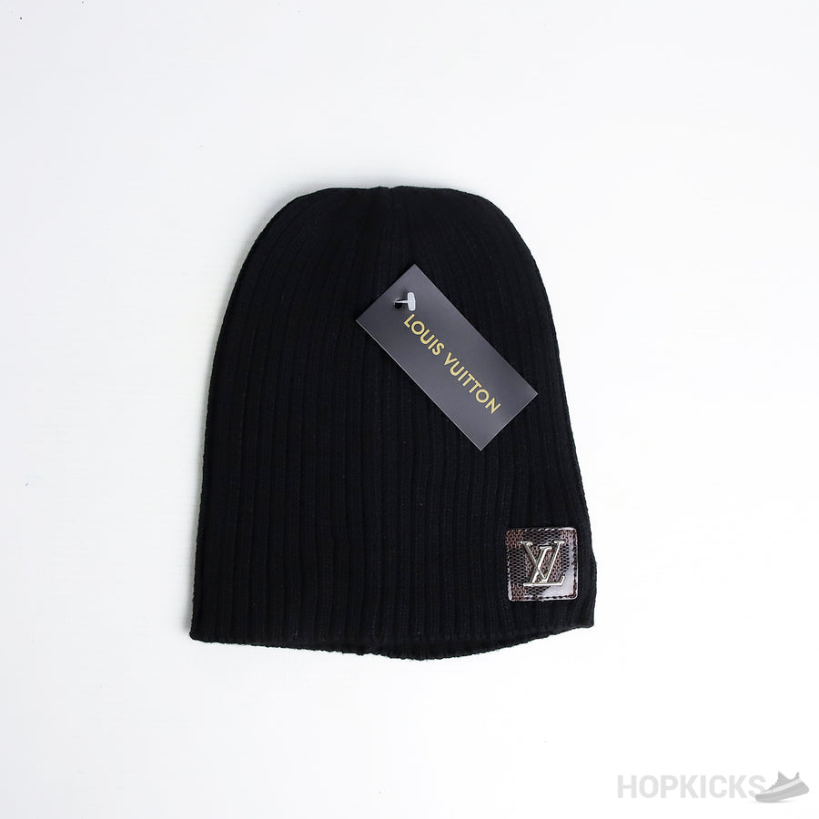 Lv Black Beanie