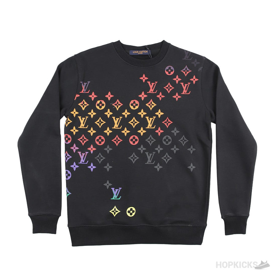 L.V Printed Cotton Sweat-Shirt
