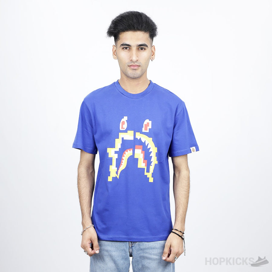 BAP Digital Shark Navy T-Shirt (Economy Batch)