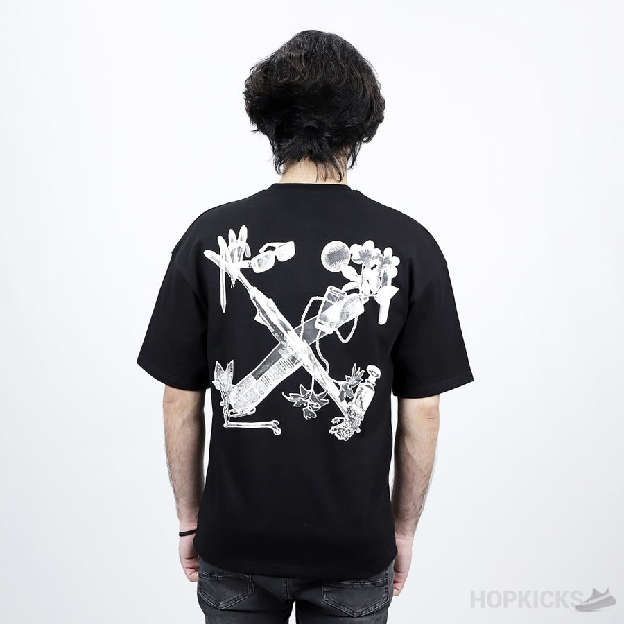 OW Digital Headphones Arrow Print T-Shirt