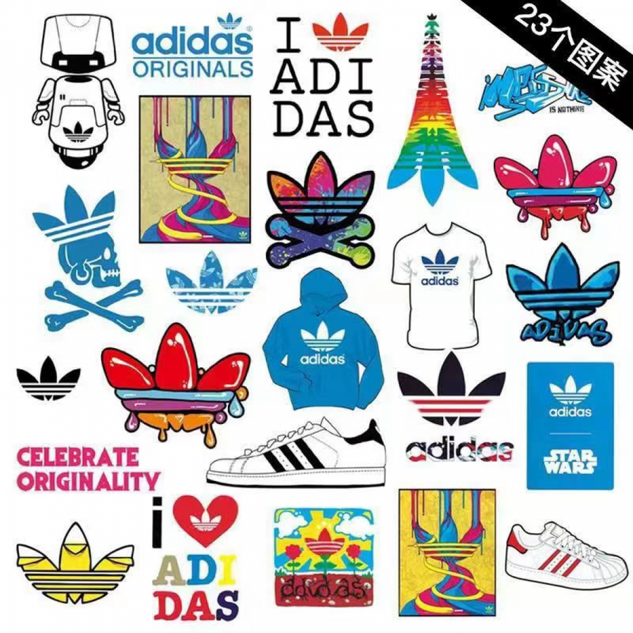 Adi Stickers 20 Plus Pcs