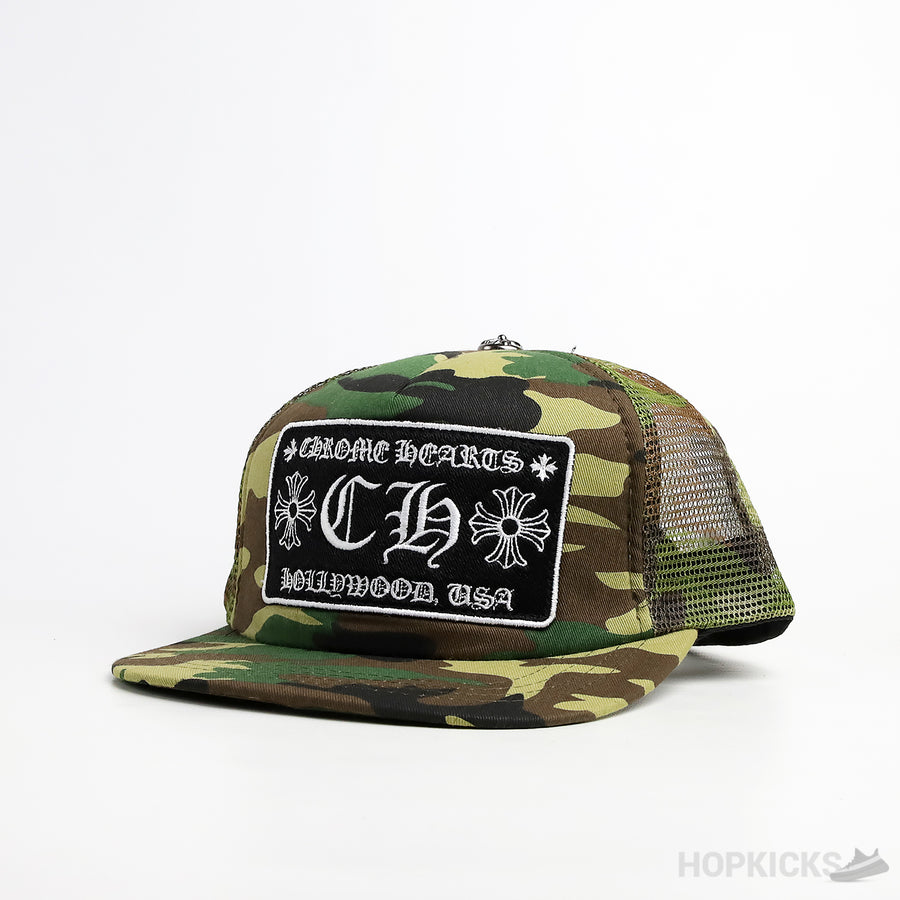 LA CH CH Trucker Camo Cap