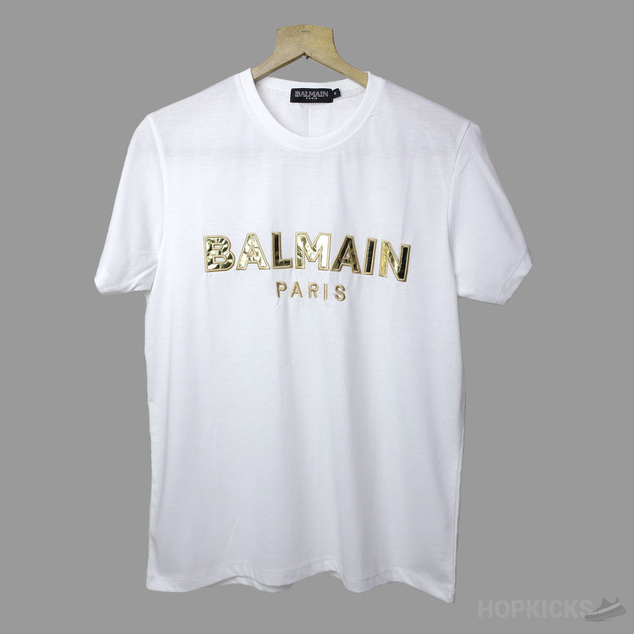 Balmain White Gold T-shirt