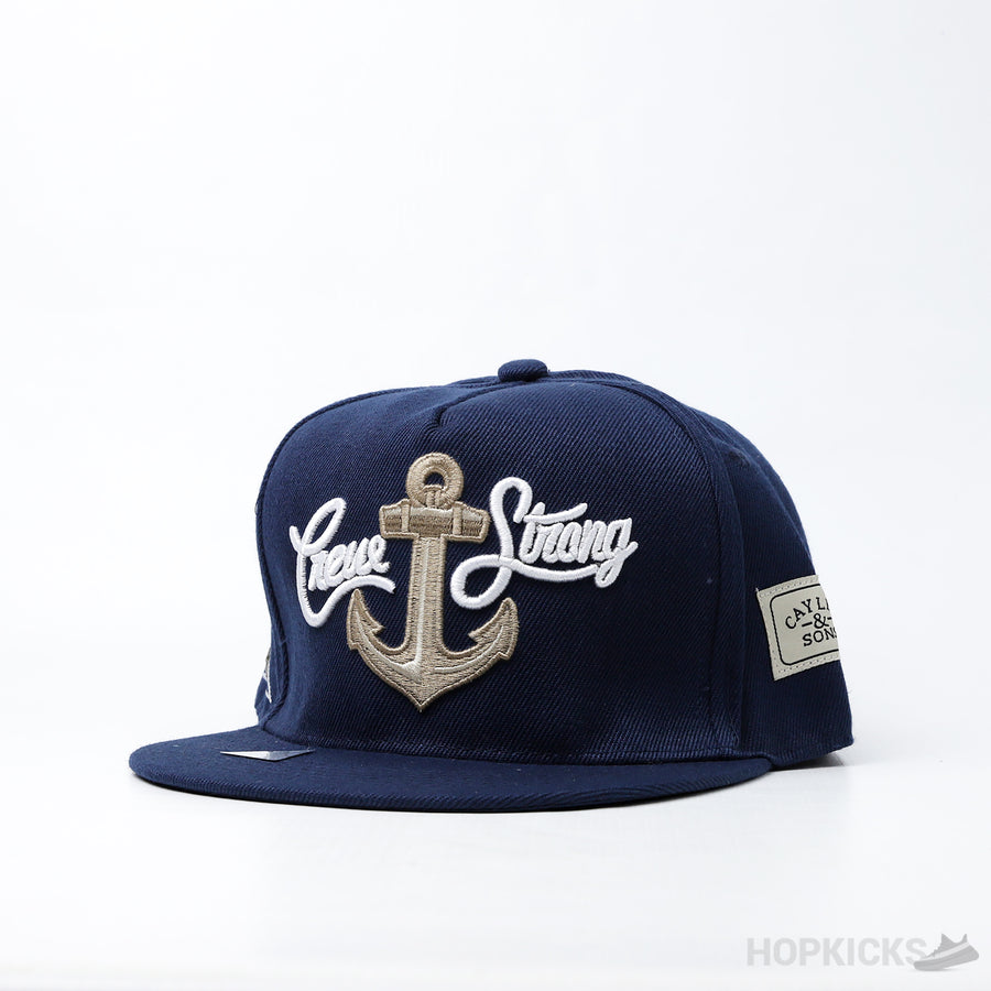 Crew Strong Anchor Snapback Cap