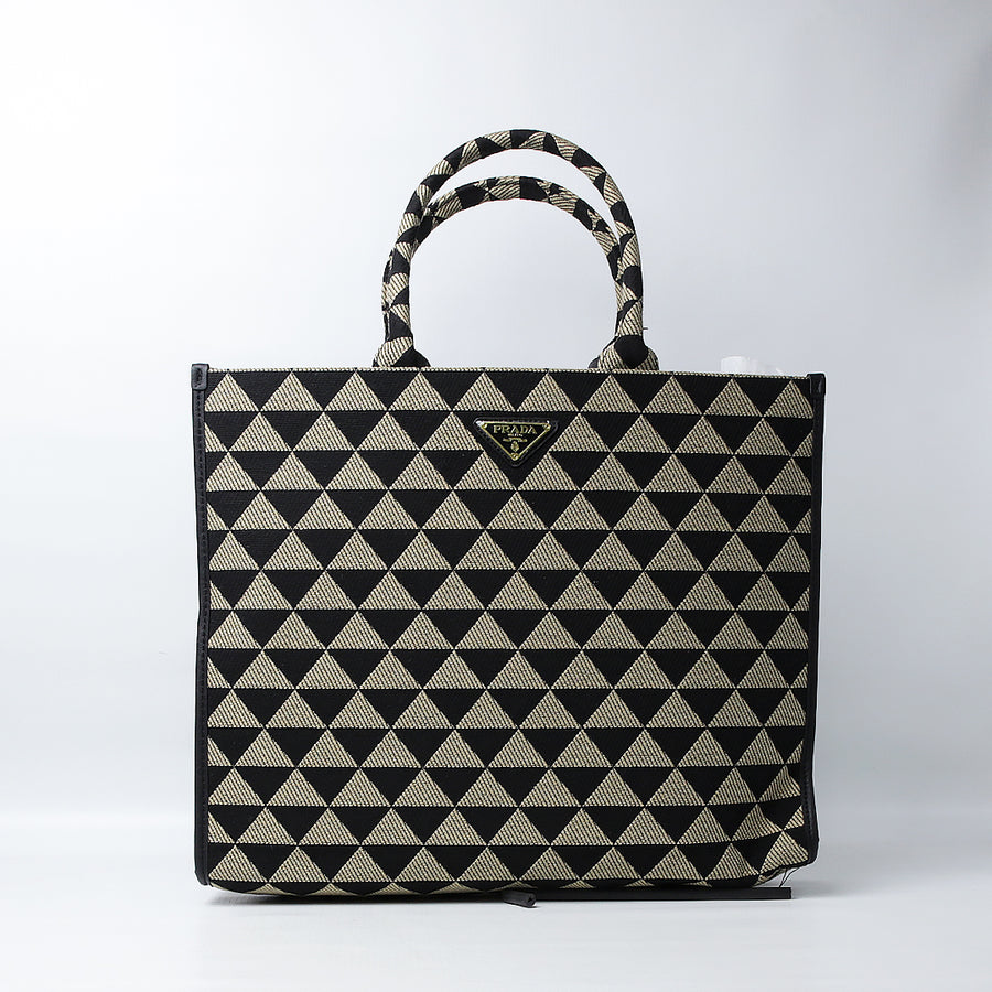 PRD Logo Plaque Monogram Tote Bag (Dot Perfect)
