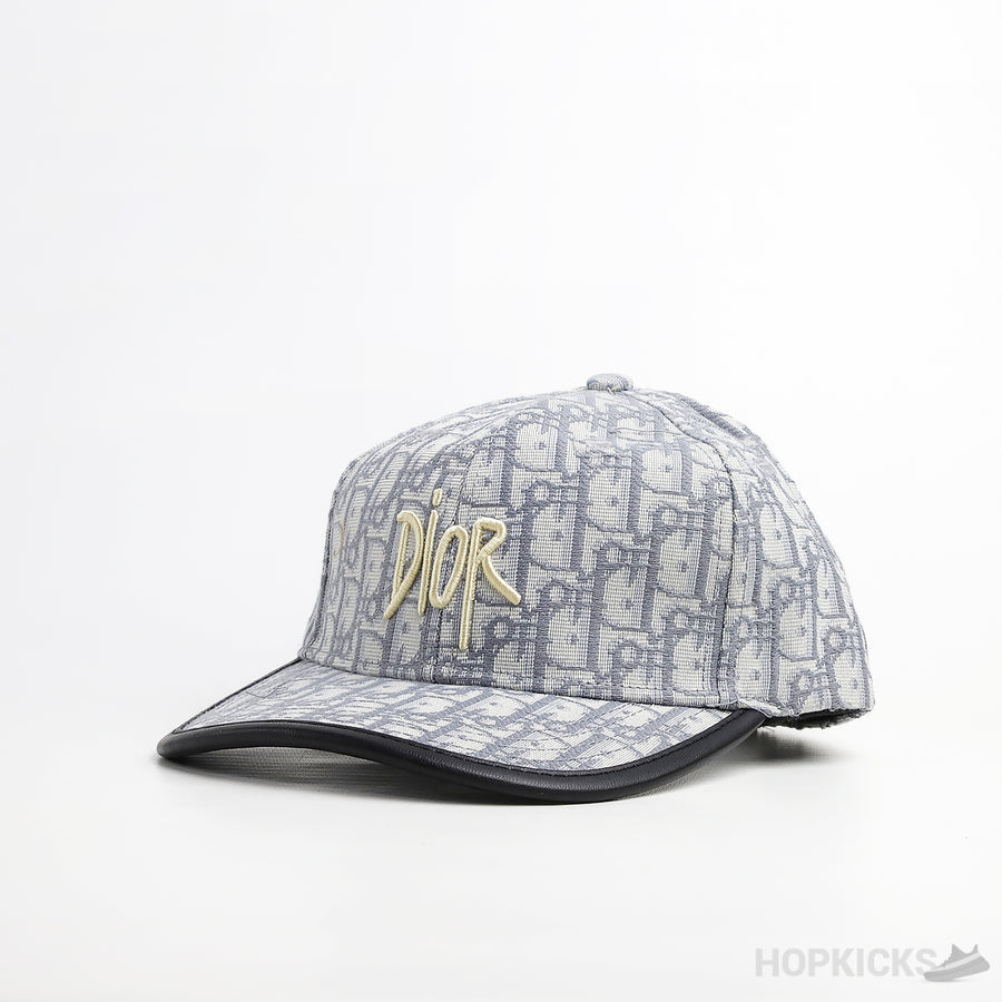 CD Logo Olique Baseball Blue Cap