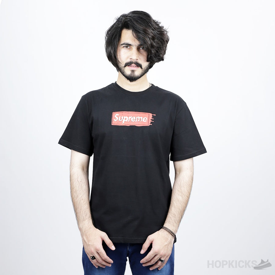 SPRM Classic Logo Black T-Shirt (Economy Batch)