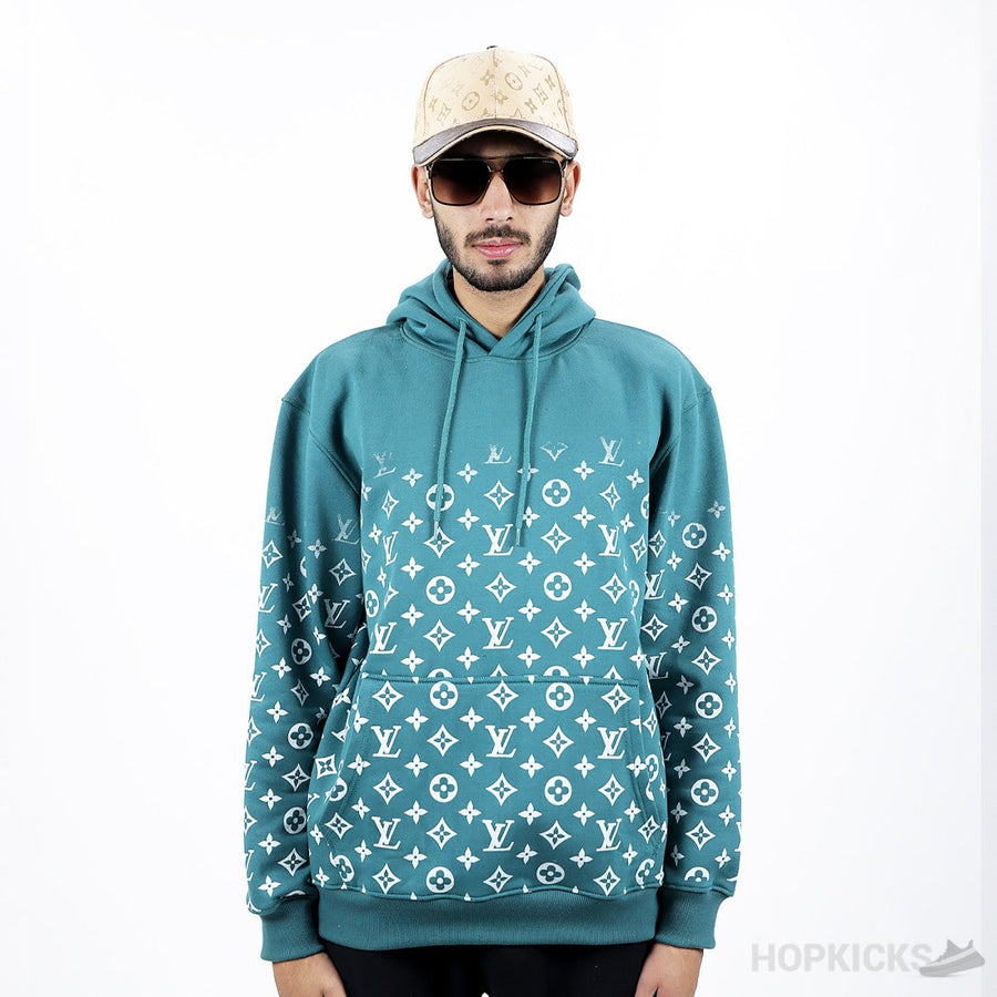 L.V Monogram Gradient Cotton Hoodie