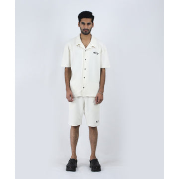 OW White Shirt And Shorts (Economy Batch)