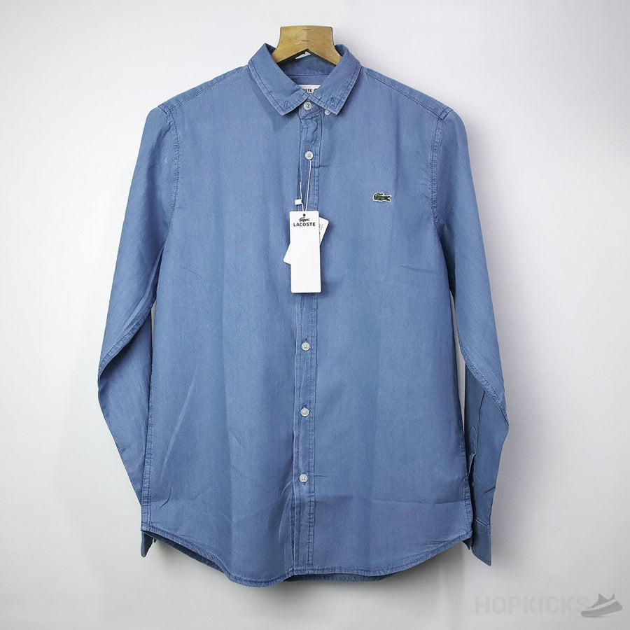 Lacoste Sky Blue Dress Shirt (K3-B)