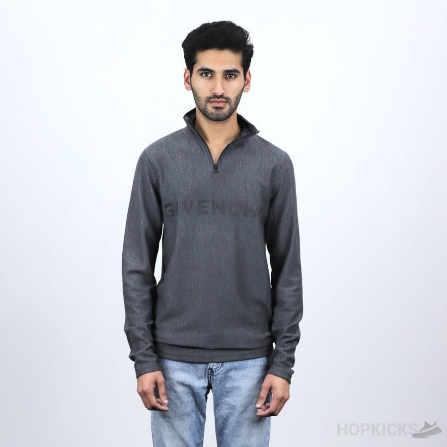 GVN Blue Logo Quarter Zipper (Economy Batch)