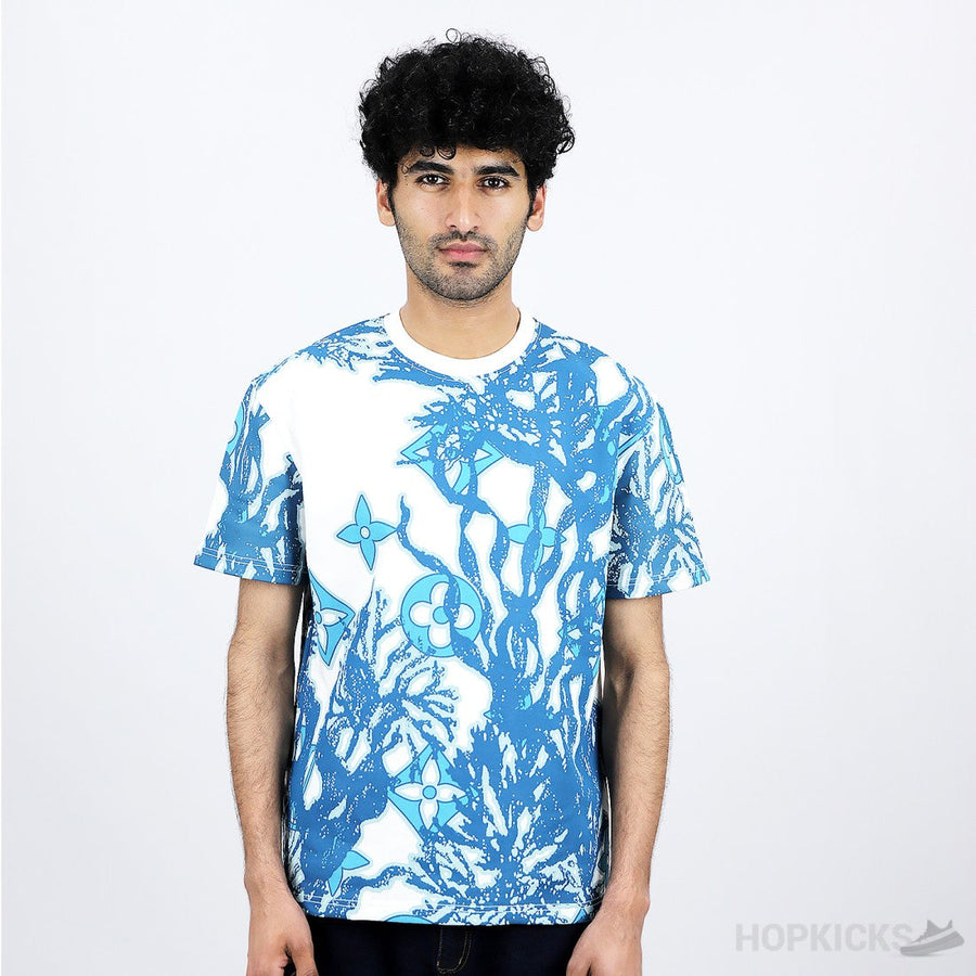 L.V Graphic Cotton Short-Sleeved T-Shirt